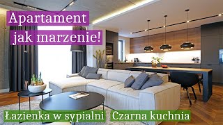 Apartament jak MARZENIE! 🏆 Czarna kuchnia + Łazienka na widoku!