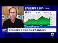 Coursera CEO Jeff Maggioncalda talks earnings, the AI boom and the labor market