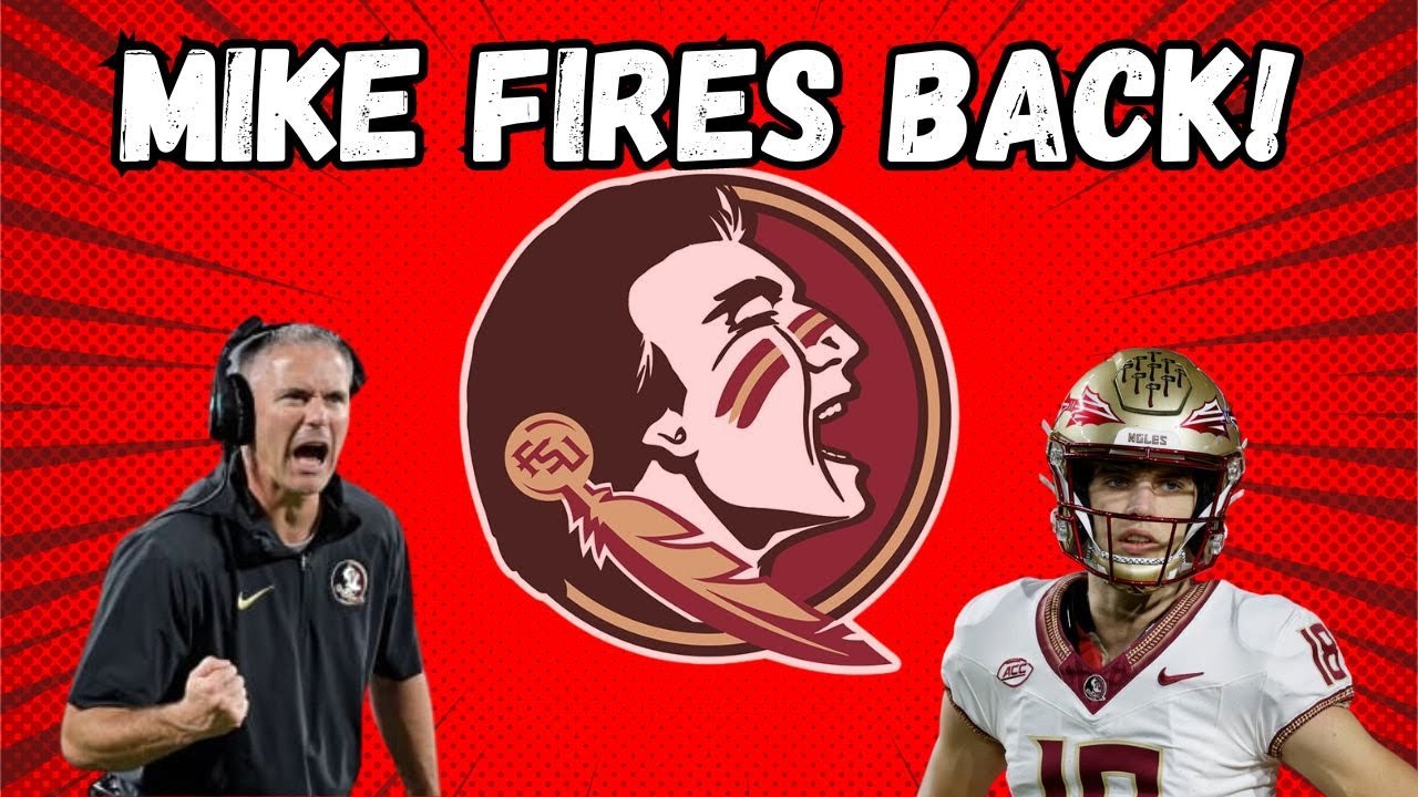 Mike Norvell Sends FIREY Message To FSU Football! - YouTube