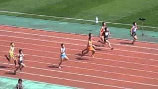 2013年3月30日記録会 男子１００m５組