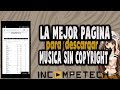 la mejor pagina para descargar musica sin copyright