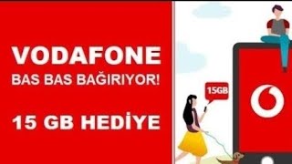 VODAFONE BEDAVA 15GB İNTERNET 2024 - YENİ KAMPANYA! vodafone bedava internet 2024