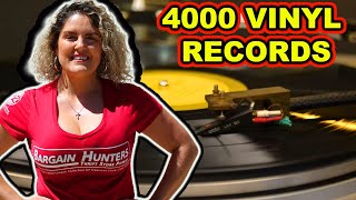 AMAZING 4000 CLASSIC ROCK VINYL RECORDS ARRIVE @ BARGAIN HUNTERS THRIFT STORE ABANDONED STORAGE WARS