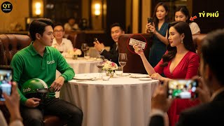 Nữ Tỷ Phú Thách Anh Xe Ôm Nói Tiếng Anh Nhận 1.000 Đô – Cái Kết Khiến Cả Nhà Hàng Sững Sờ!