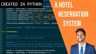 Python OOP (Object Oriented Programming) Project - A Hotel Reservation System - Complete explanation