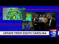 florence storms ashore south carolina’s governor gives an