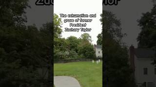 The exhumation and grave of former President Zachary Taylor #shorts