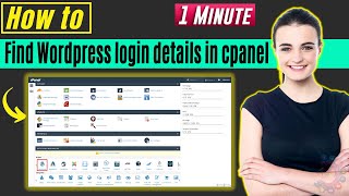 How to find wordpress login details in cpanel 2026
