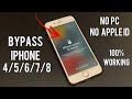 Iphone Locked To Owner How To Unlock - Iphone 4/5/6/7/8 - Without Apple Id And Password ( 2024 )