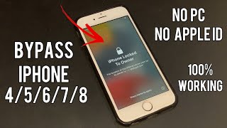 iPhone Locked To Owner How To Unlock - iPhone 4/5/6/7/8 - Without Apple iD And Password ( 2024 )