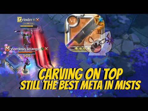 I went to RAMPAGE with this AWAKENED CARVING SWORD. VOICE COMMENT PVP GUIDE ALBION ONLINE