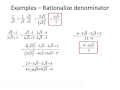 College Algebra and Trig I: nth roots and rational exponents