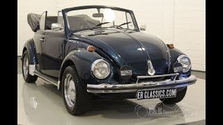 VW Beetle 1302 cabriolet 1971-VIDEO- www.ERclassics.com