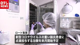 新型コロナで新治療「幹細胞」使った治験へ