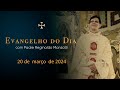 EVANGELHO DO DIA | 20/03/2024 | Jo 8, 31-42 | @PadreManzottiOficial