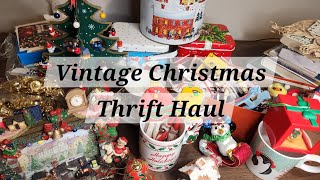 Vintage Christmas Thrift Haul