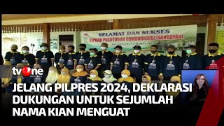 Dukungan Terhadap Sejumlah Nama Untuk Maju Menjadi Capres 2024 Terus Menguat | Kabar Pagi tvOne