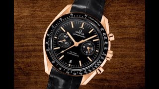 Review: Omega Speedmaster Co-Axial Chronograph Orange Gold