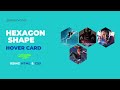 Create Stunning Hexagon Cards with Hover Effects | Easy HTML & CSS Tutorial @spydevcode