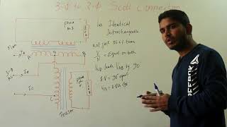 3-φ to 2-φ Conversion_ Scott Connection