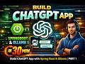 ChatGPT App using Spring Boot & Ollama (Part 1) | Build in 30 Minutes