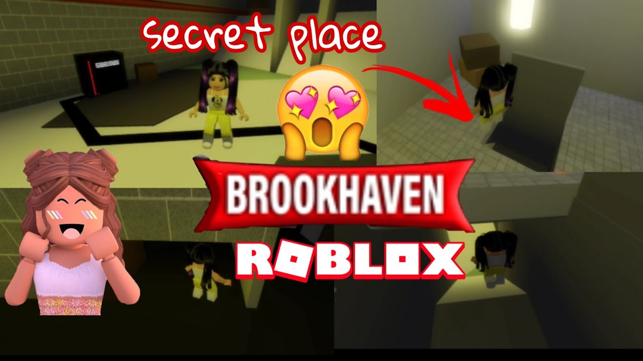 ROBLOX BROOKHAVEN | SECRET HIDING PLACE - YouTube