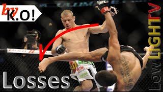Donald COWBOY Cerrone LOSSES by KO and Submission in MMA Fights