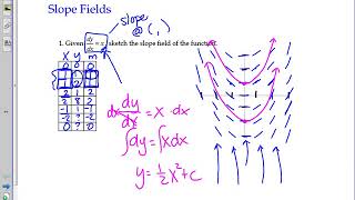 Slope Fields Notes VIDEO
