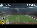 (PS5) FIFA 21 NEXT GEN CLUB AMERICA VS CHIVAS GUADALAJARA GAMEPLAY (4K HDR 60fps) Estadio Azteca HD