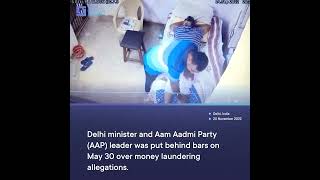 Watch: AAP Leader Satyendar Jain Gets Massage In Tihar Jail, CCTV Footage Viral