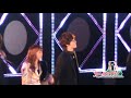 091010 kyuhyun taeyeon let s go on a trip @dream concert 2009 see twinnie