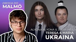 Misja Eurowizja: Droga do Malmö | UKRAINA | alyona alyona \u0026 Jerry Heil - Teresa \u0026 Maria | REAKCJA #9