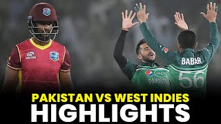 Highlights | Pakistan vs West Indies | ODI | PCB | M12L