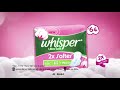 new whisper ultra soft tvc