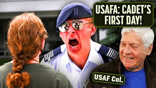 Cadets First Day at the USAF Academy | USAF Colonel (Ret) Norm Potter Reacts