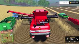 Farming Simulator 15 PC Mod Showcase: Massey Combine