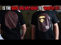 IS THE BAPE BIG APE HEAD TEE WORTH IT?!