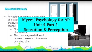 AP Psychology | Myers’ Unit 4 Part 2