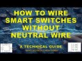 How to Wire Smart Switches (With or Without Neutral) | Tuya, No Neutral, Capacitor Setup Explained