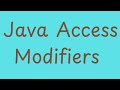 Learn Java Access Modifiers. #Java #AccessModifier #Tech #HappyLearning #Softstep #SoftstepSolution