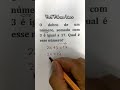 Problema de matemática básica para concursos | Prof Robson Liers