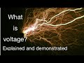 Voltage / potential difference explained: from fizzics.org