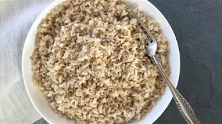 How to Cook Brown Rice in the Instant Pot