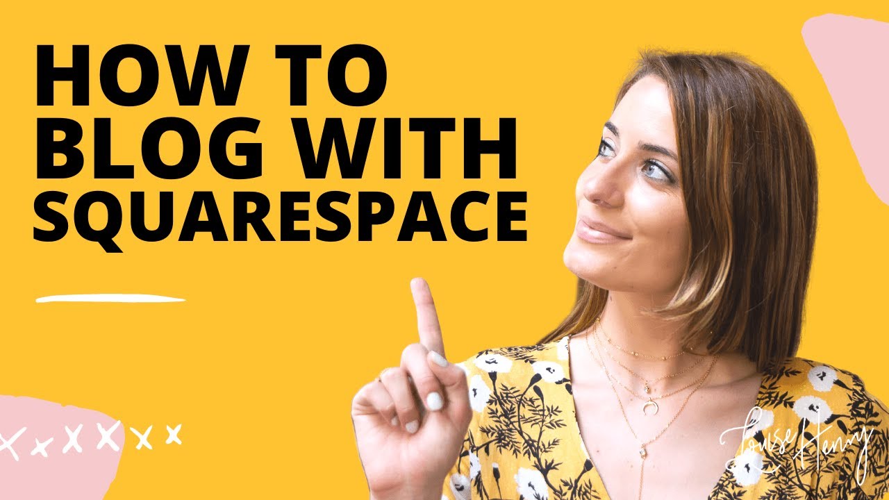 How To Blog With Squarespace Version 7 0 Youtube