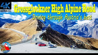 4K Drive through Grossglockner High Alpine Road, Austria | South to North | October 2024