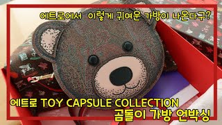 [은비트리뷰]ETRO TOY COLLECTION 곰돌이 가방 언박싱