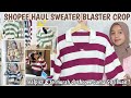 SHOPEE HAUL SWEATER BLASTER CROP RAJUT MURAH CUMA 50RIBUAN - Gemes Banget Viral Ditiktok !! || Fatma