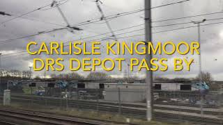 Carlisle Kingmoor DRS Depot Pass By - 24th February 2024