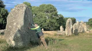 MENHIR BRETAGNA - A Carnac i megaliti bretoni