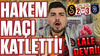 HAKEM ÇILDIRTTI ! SİNİRDEN TRİBÜNDEN ATLAYACAKTIM ! |Galatasaray vs Başakşehir